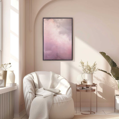 Soft Pink Clouds II Art Print