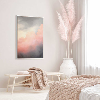 Moody Sunset Clouds I Canvas Print