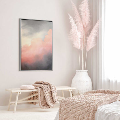 Moody Sunset Clouds I Canvas Print
