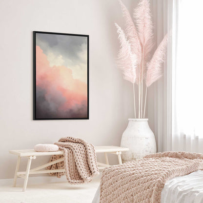 Moody Sunset Clouds II Canvas Print