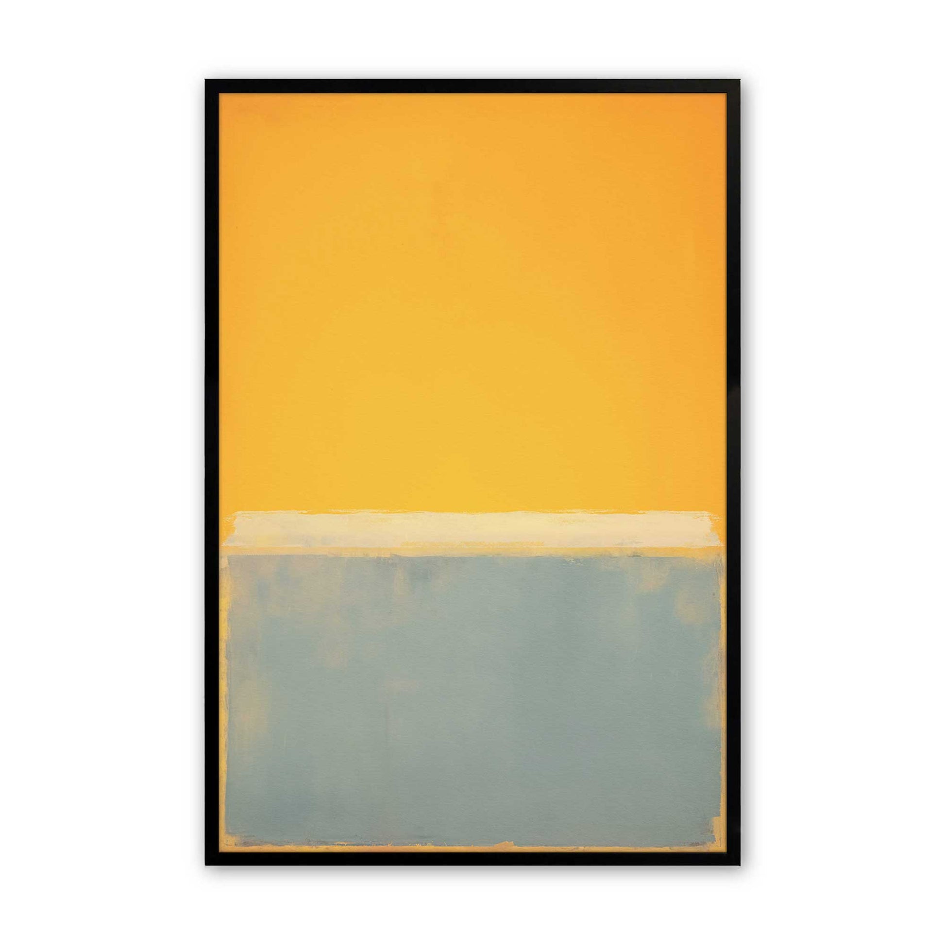 [Color:Satin Black], Picture of art in a Satin Black frame