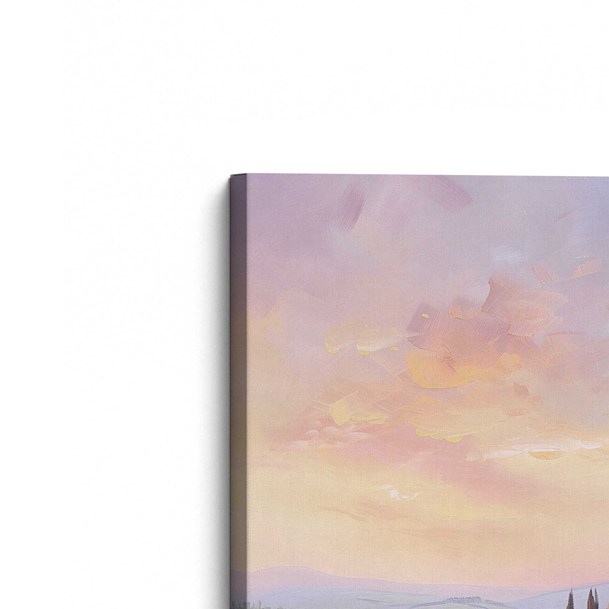 [Color:Stretched Canvas], Picture of the corner of the art