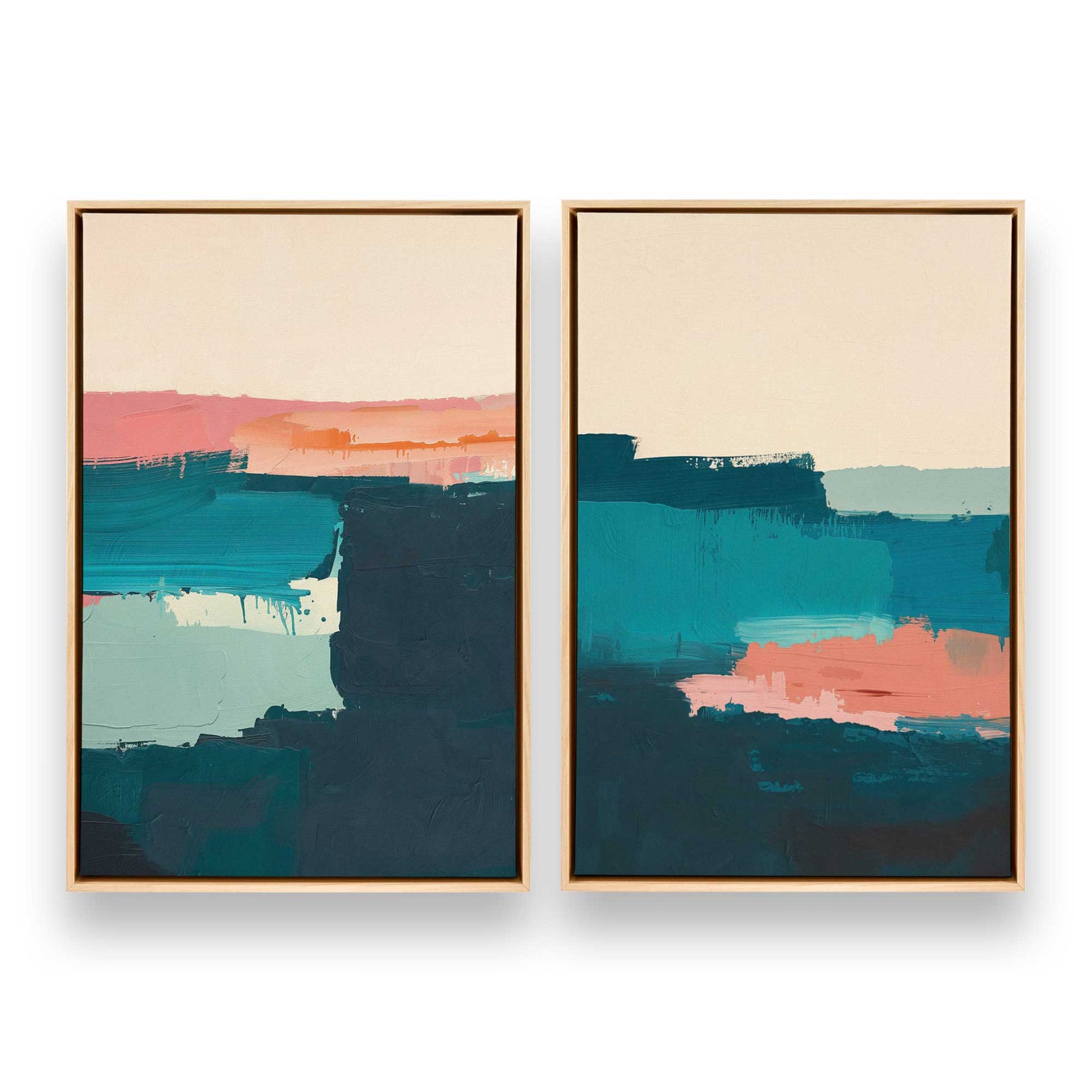 [Color:American Maple], Picture of art in a American Maple frame