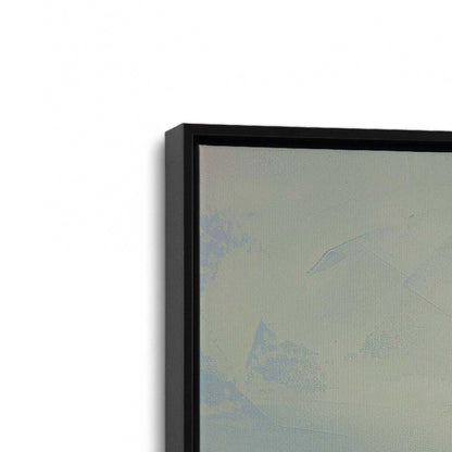 Foggy Morning Sail Canvas Print, Set of 2