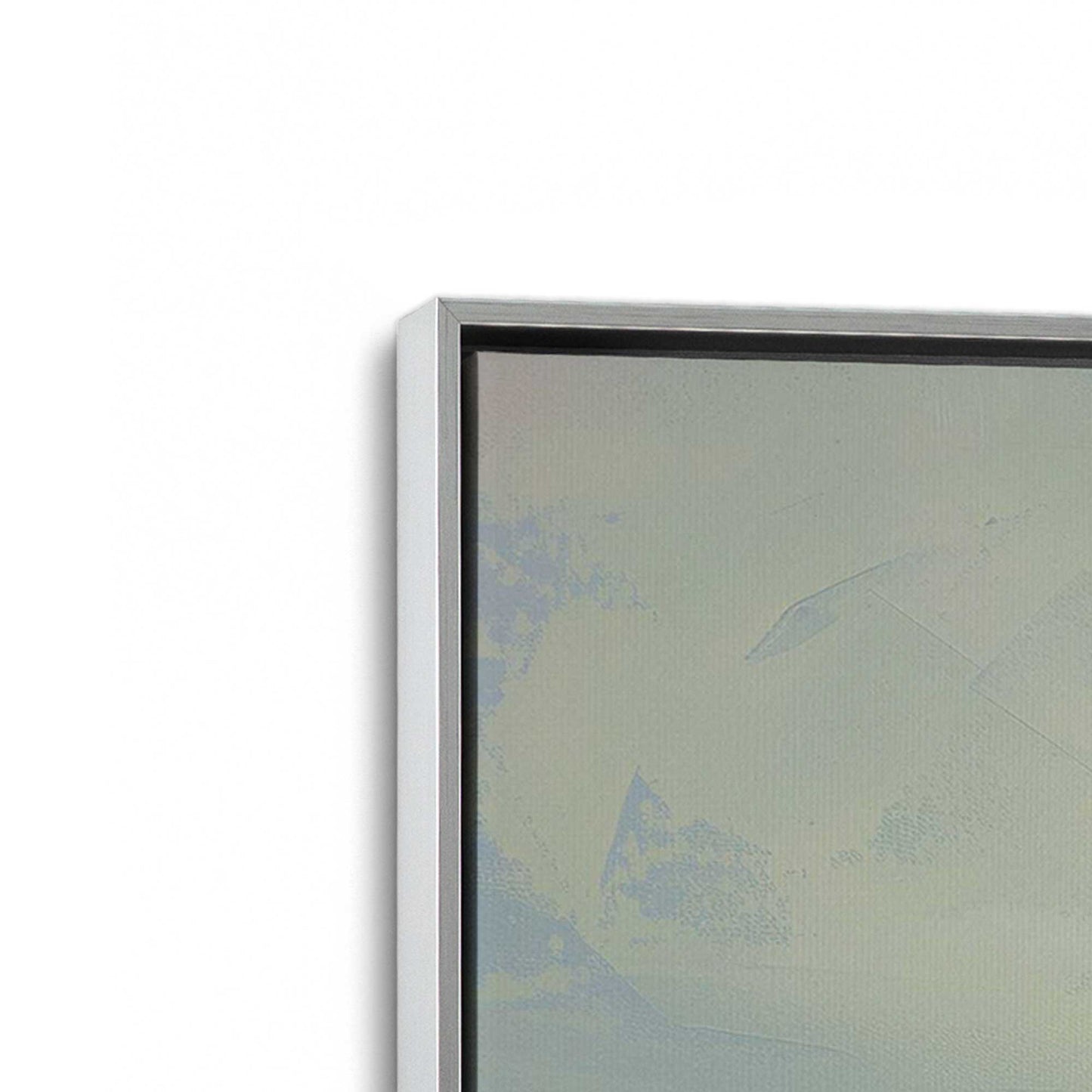 Foggy Morning Sail Canvas Print, Set of 2
