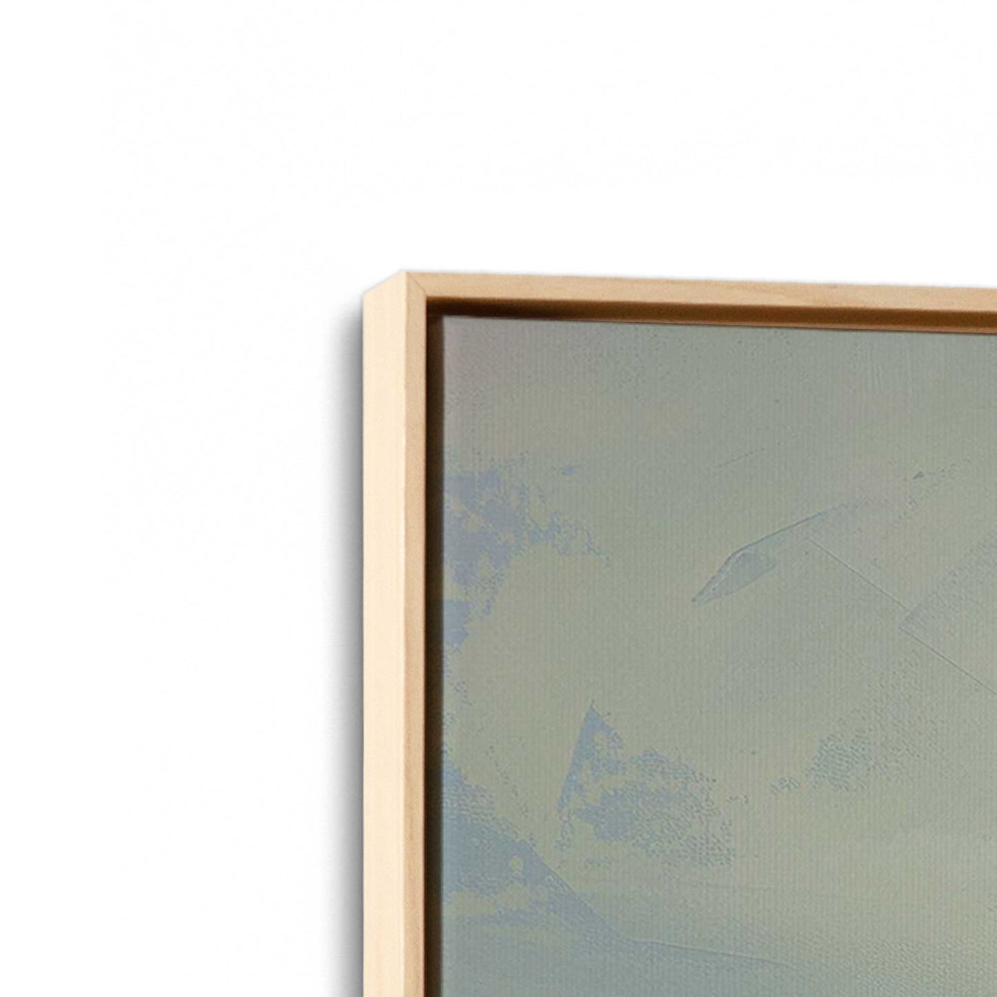 Foggy Morning Sail Canvas Print, Set of 2