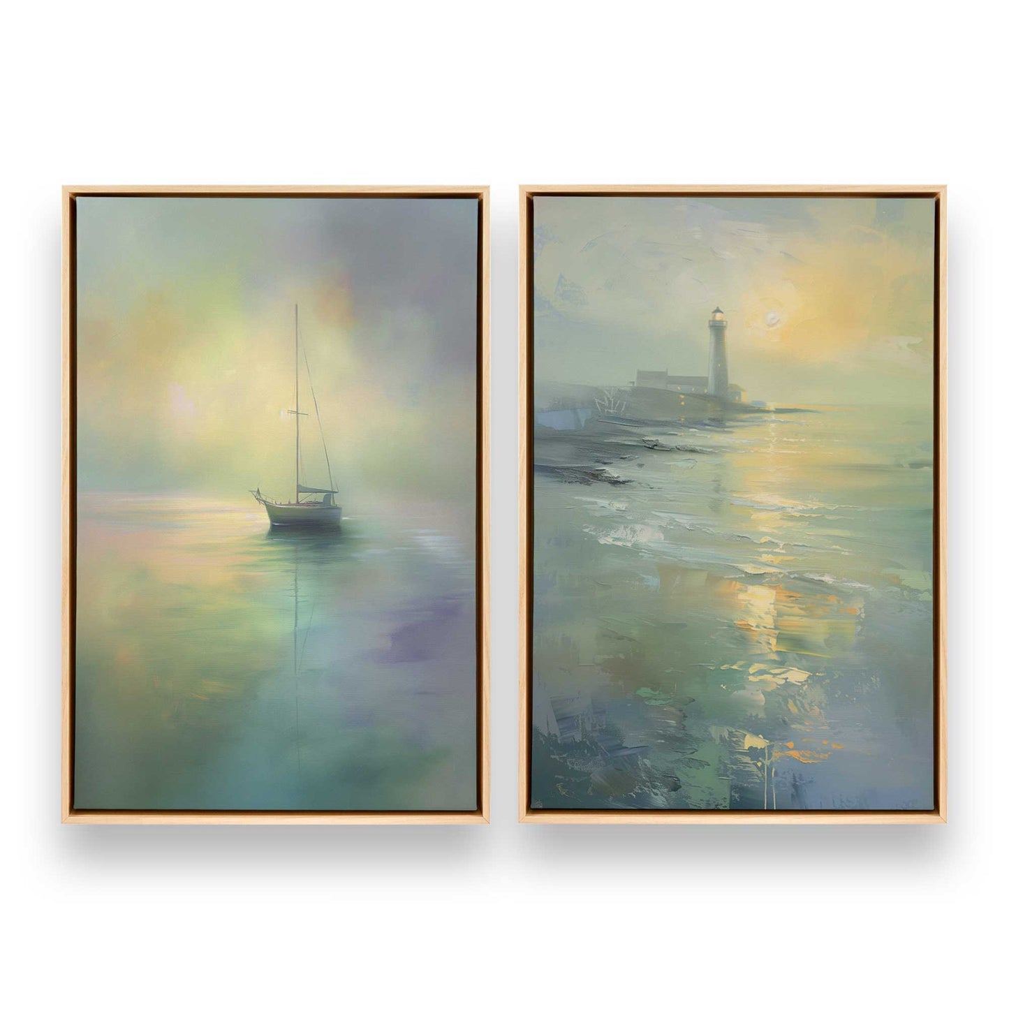 [Color:American Maple], Picture of art in a American Maple frame