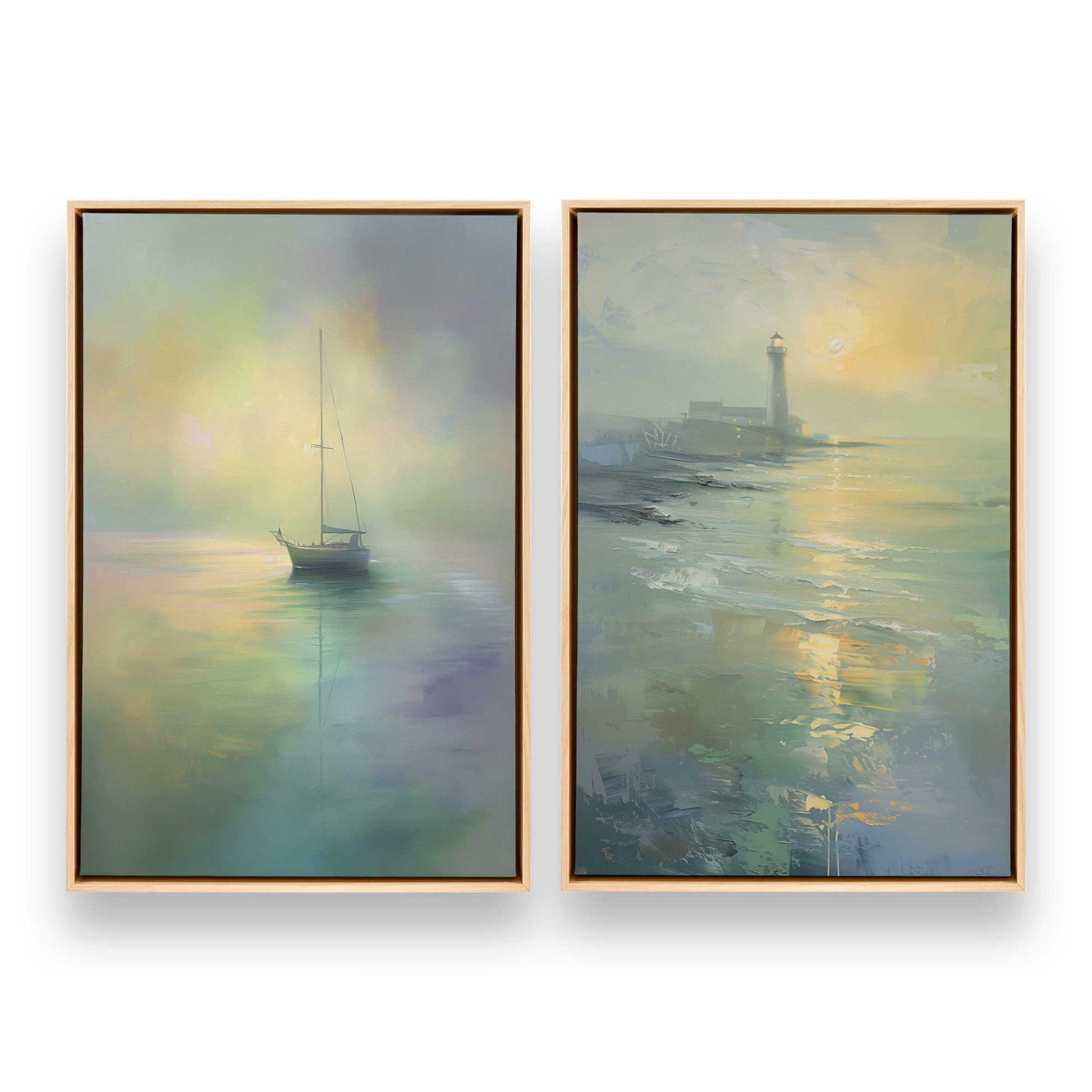 [Color:American Maple], Picture of art in a American Maple frame