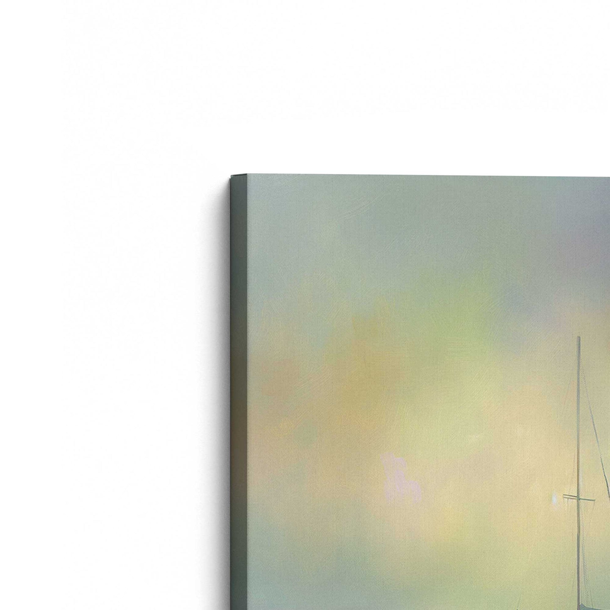 [Color:Stretched Canvas], Picture of the corner of the art
