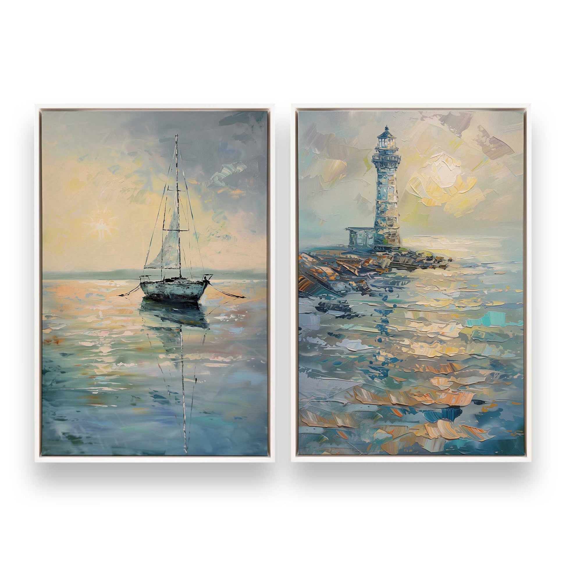 [Color:Opaque White], Picture of art in a White frame