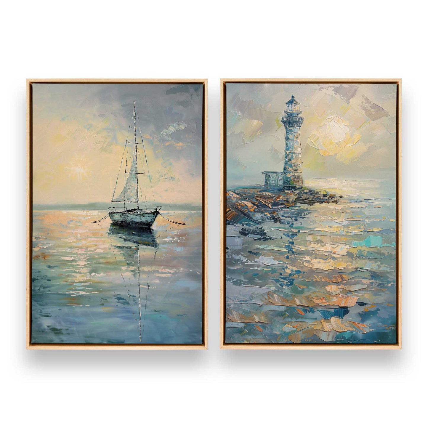 [Color:American Maple], Picture of art in a American Maple frame