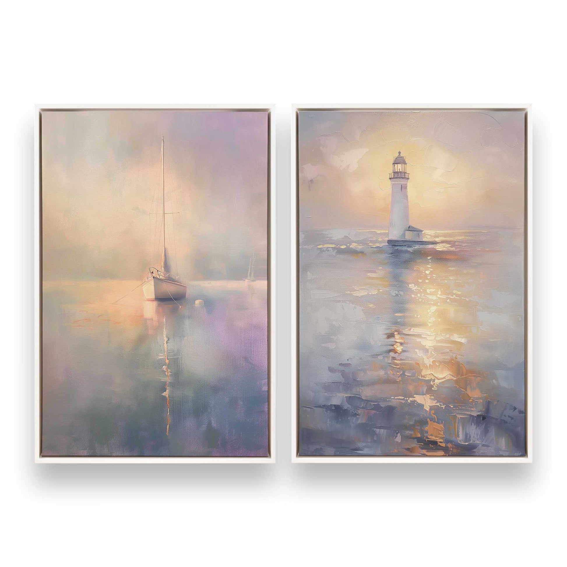 [Color:Opaque White], Picture of art in a White frame