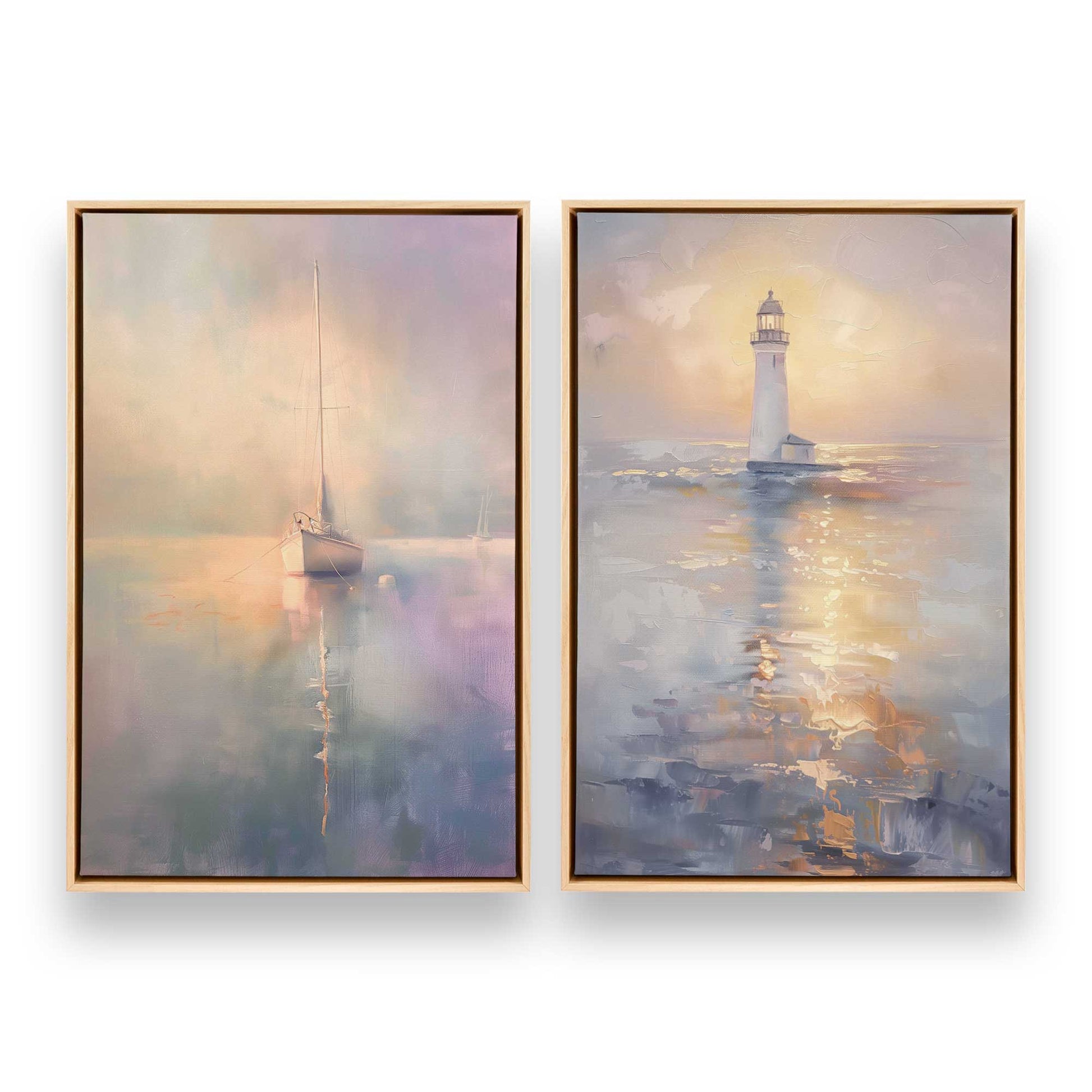 [Color:American Maple], Picture of art in a American Maple frame