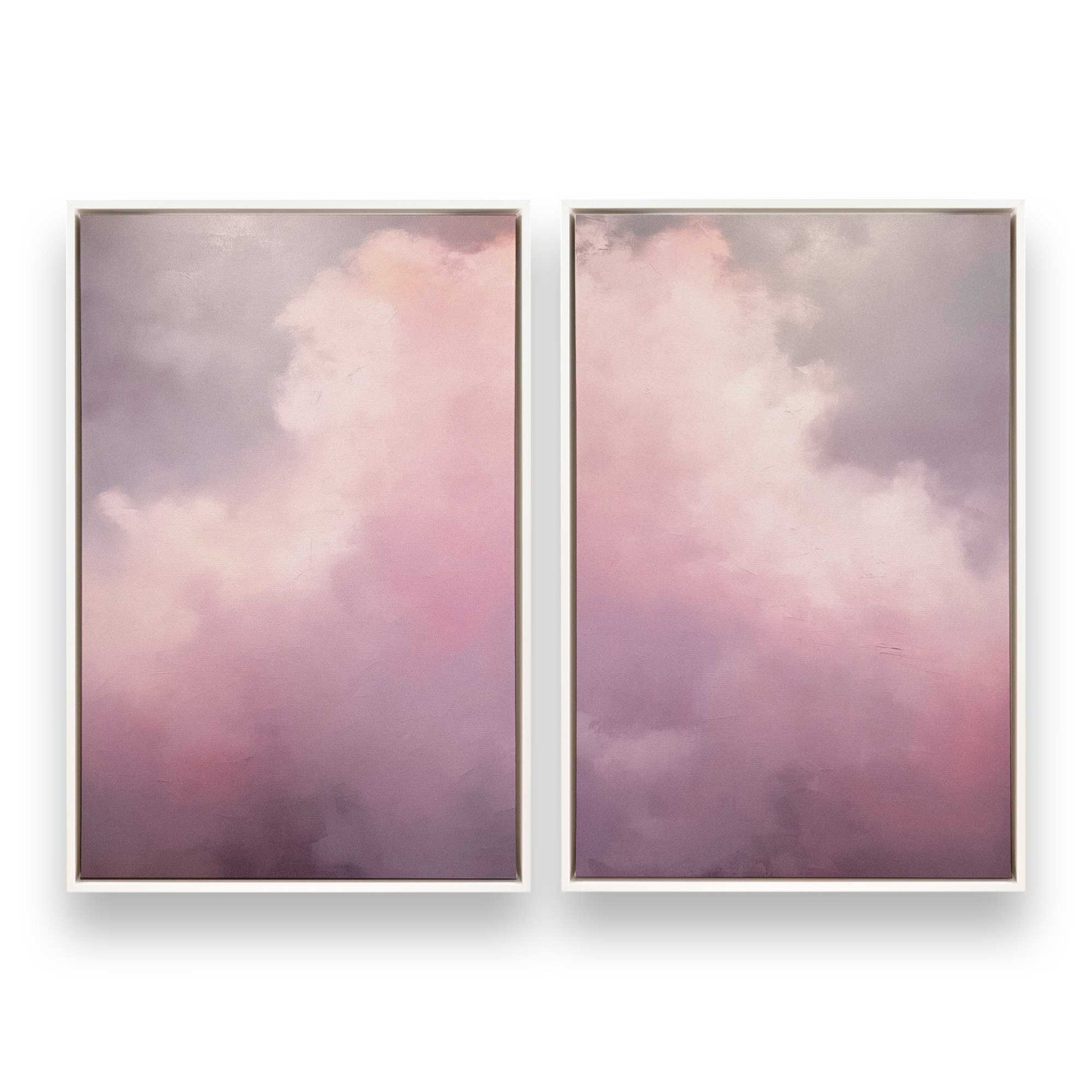 [Color:Opaque White], Picture of art in a White frame