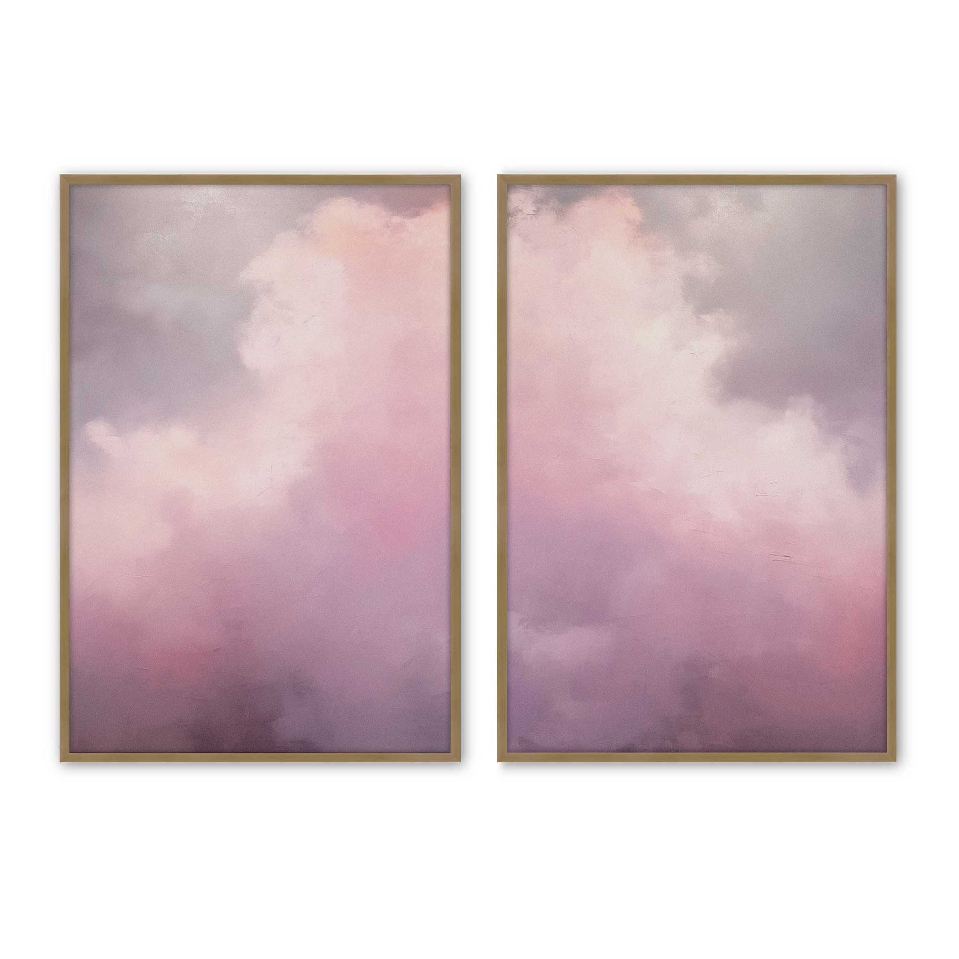 [Color:Brushed Gold] Picture of art in a Brushed Gold frame