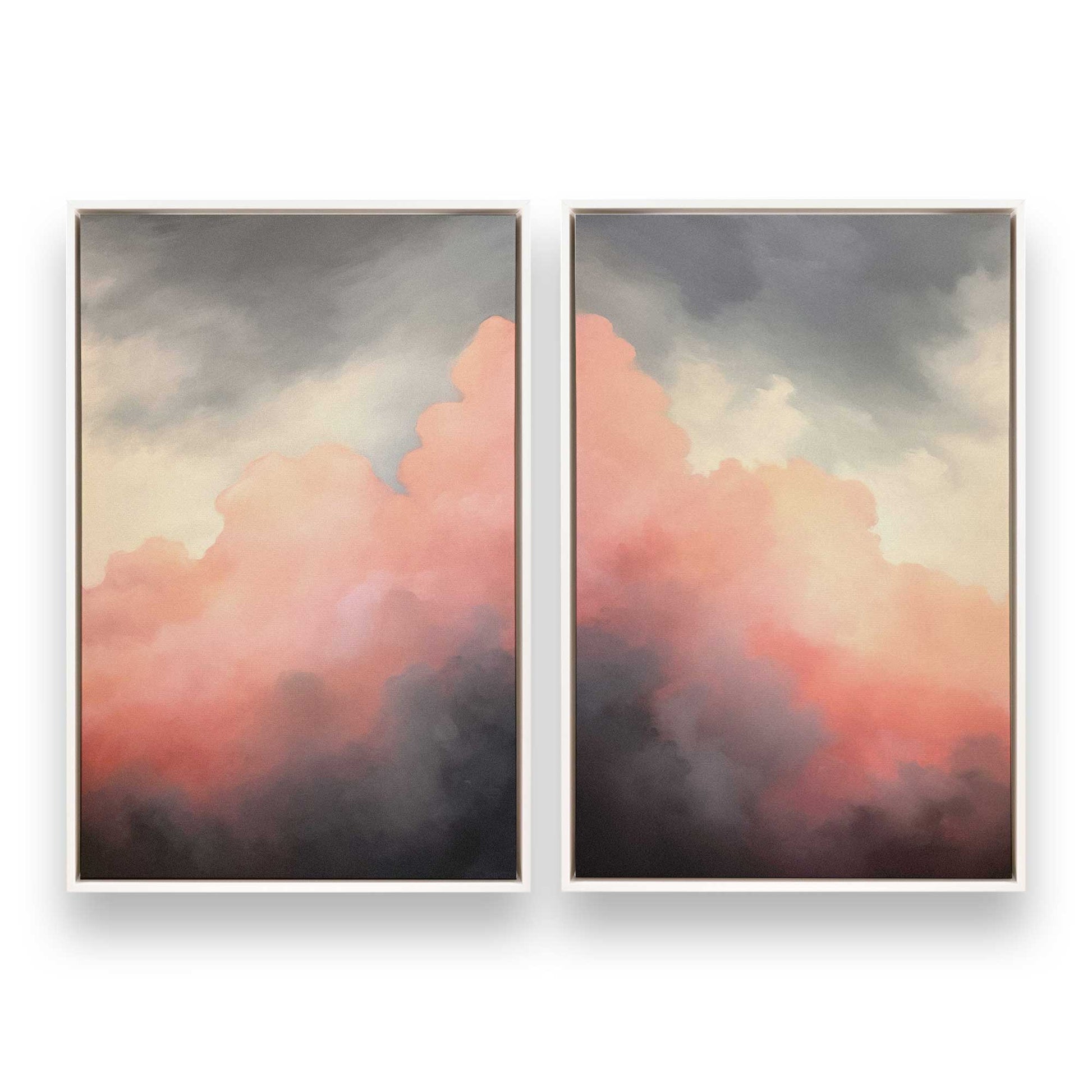 [Color:Opaque White], Picture of art in a White frame