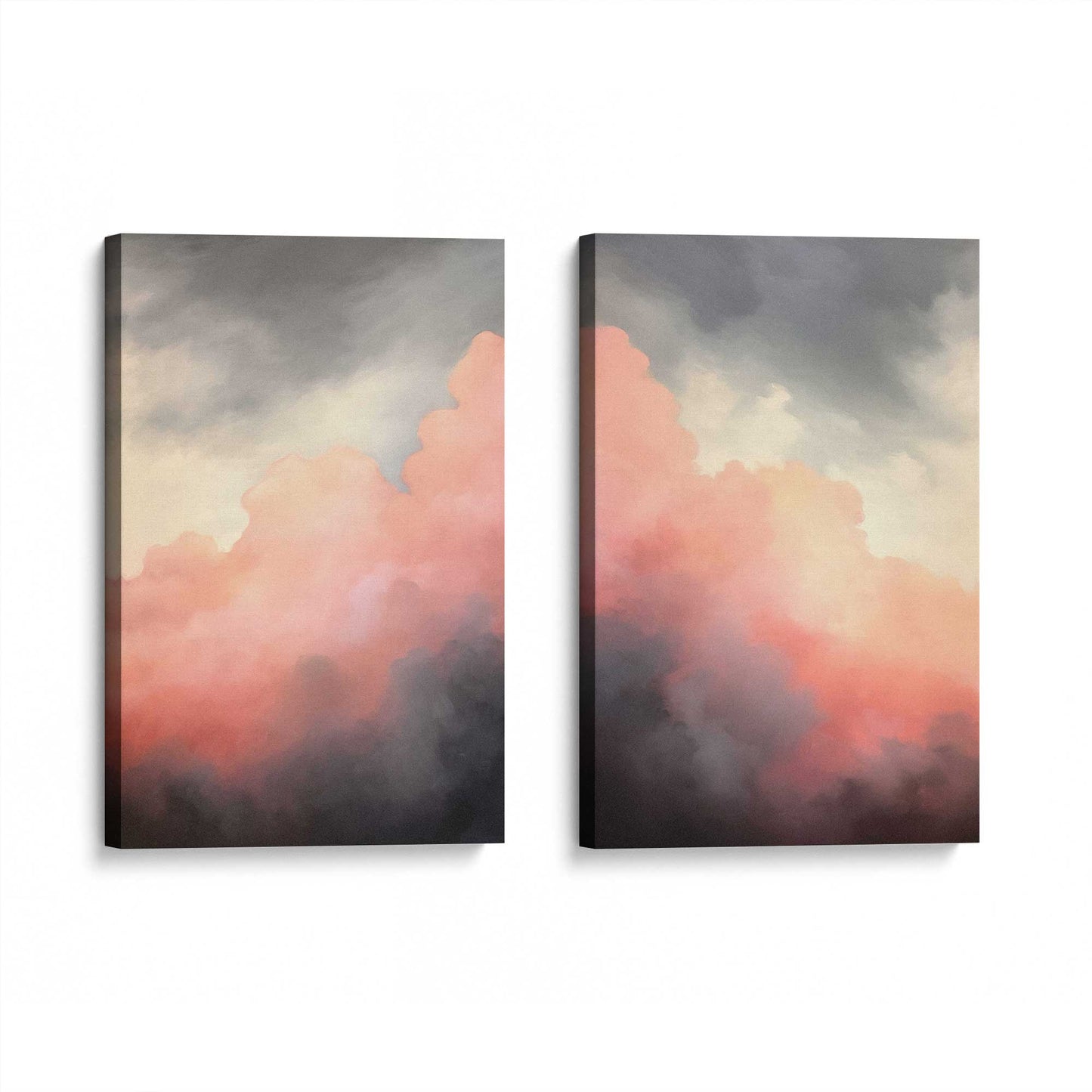 [Color:Stretched Canvas], Picture of art at an angle