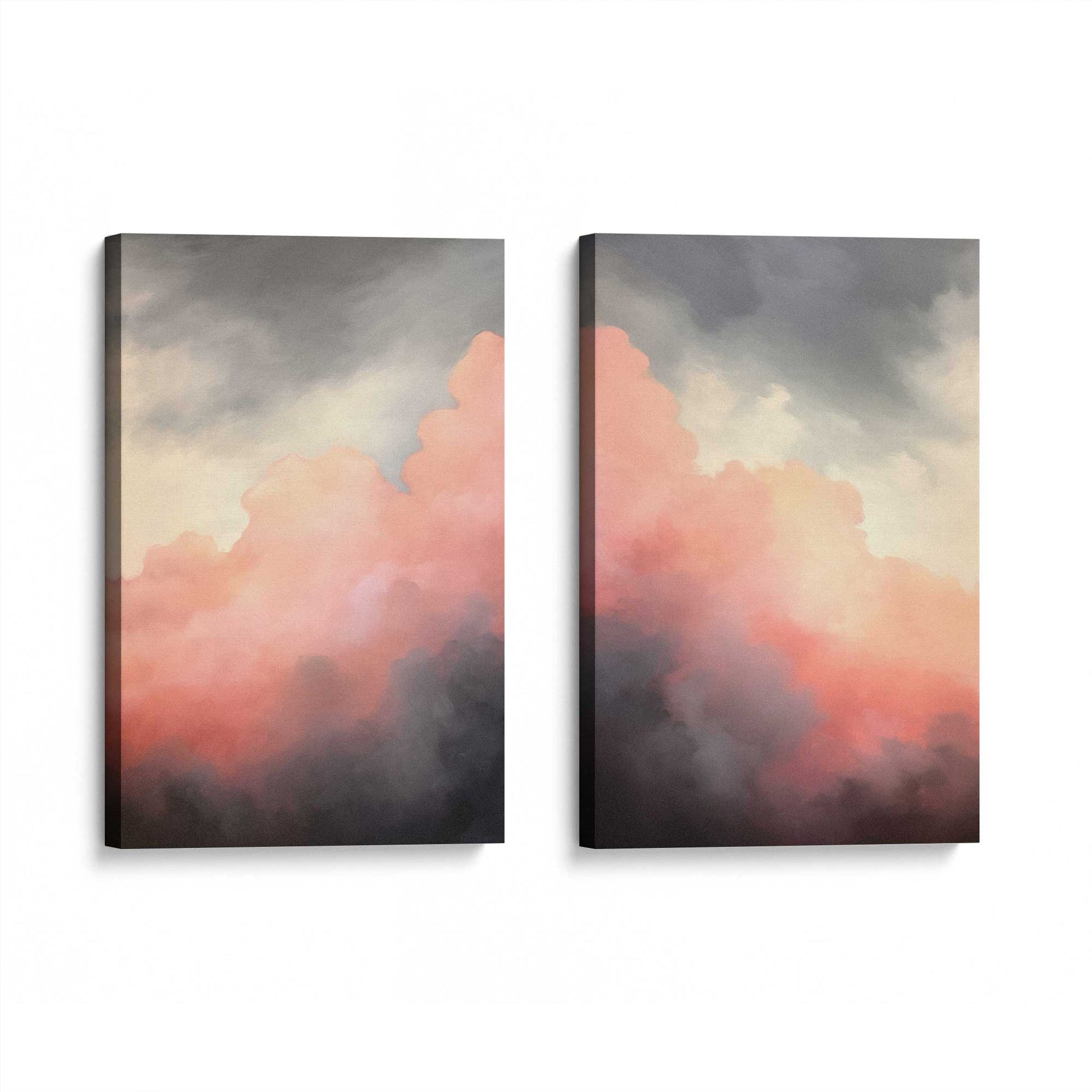 [Color:Stretched Canvas], Picture of art at an angle