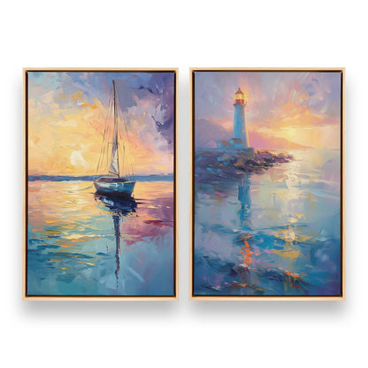 [Color:American Maple], Picture of art in a American Maple frame