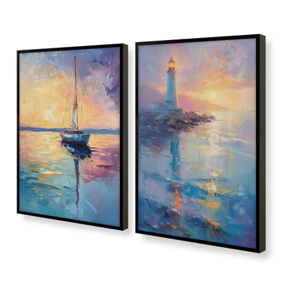 [Color:Satin Black] Picture of art in a Satin Black frame at an angle