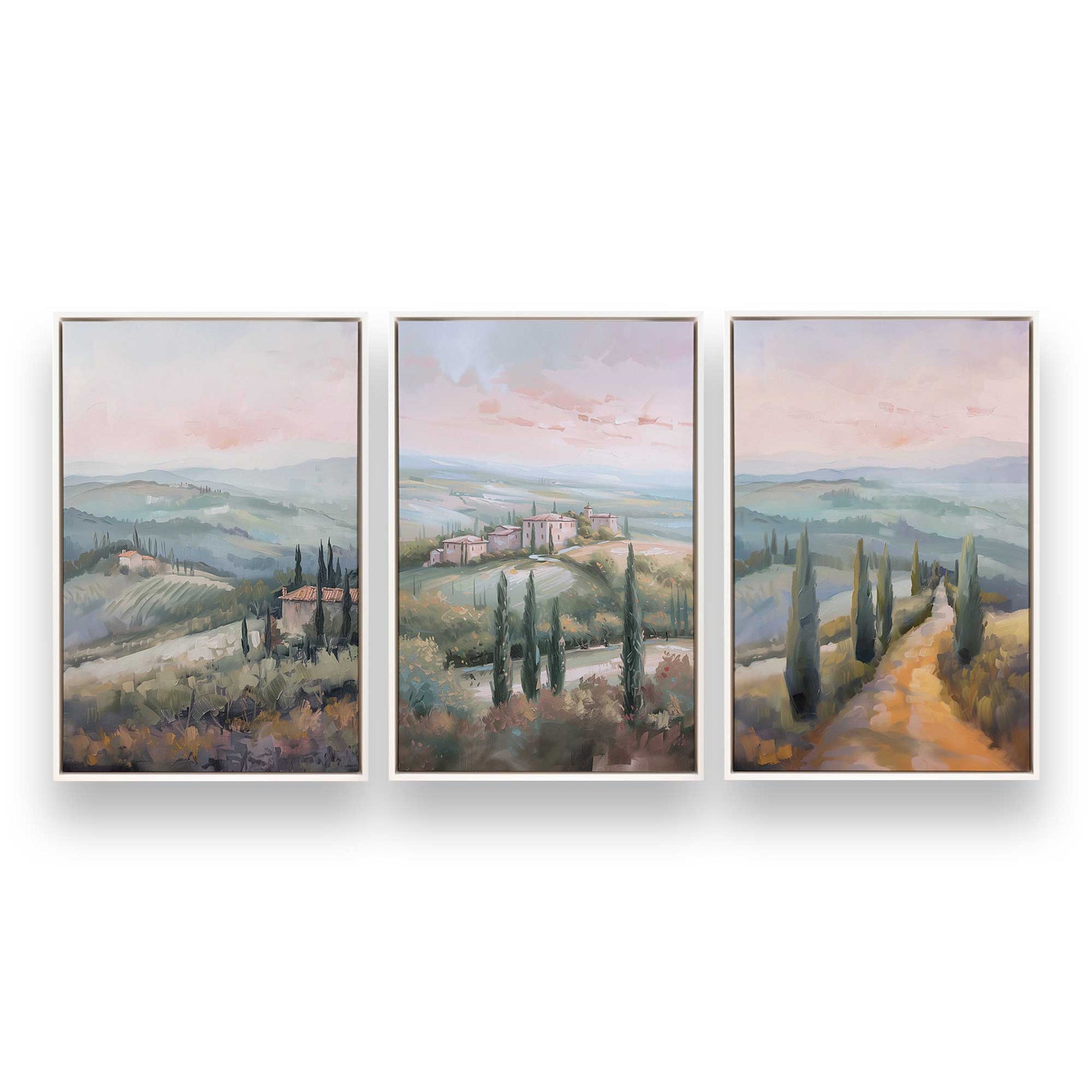 [Color:Opaque White], Picture of art in a White frame