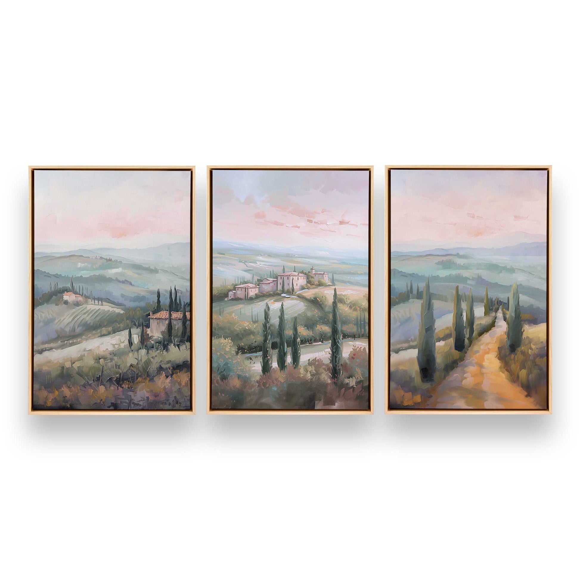 [Color:American Maple], Picture of art in a American Maple frame