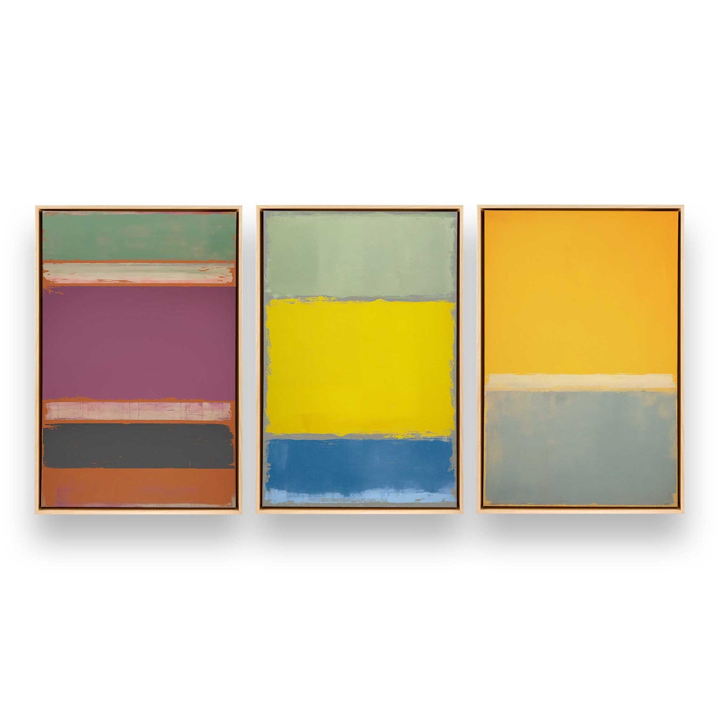 [Color:American Maple], Picture of art in a American Maple frame