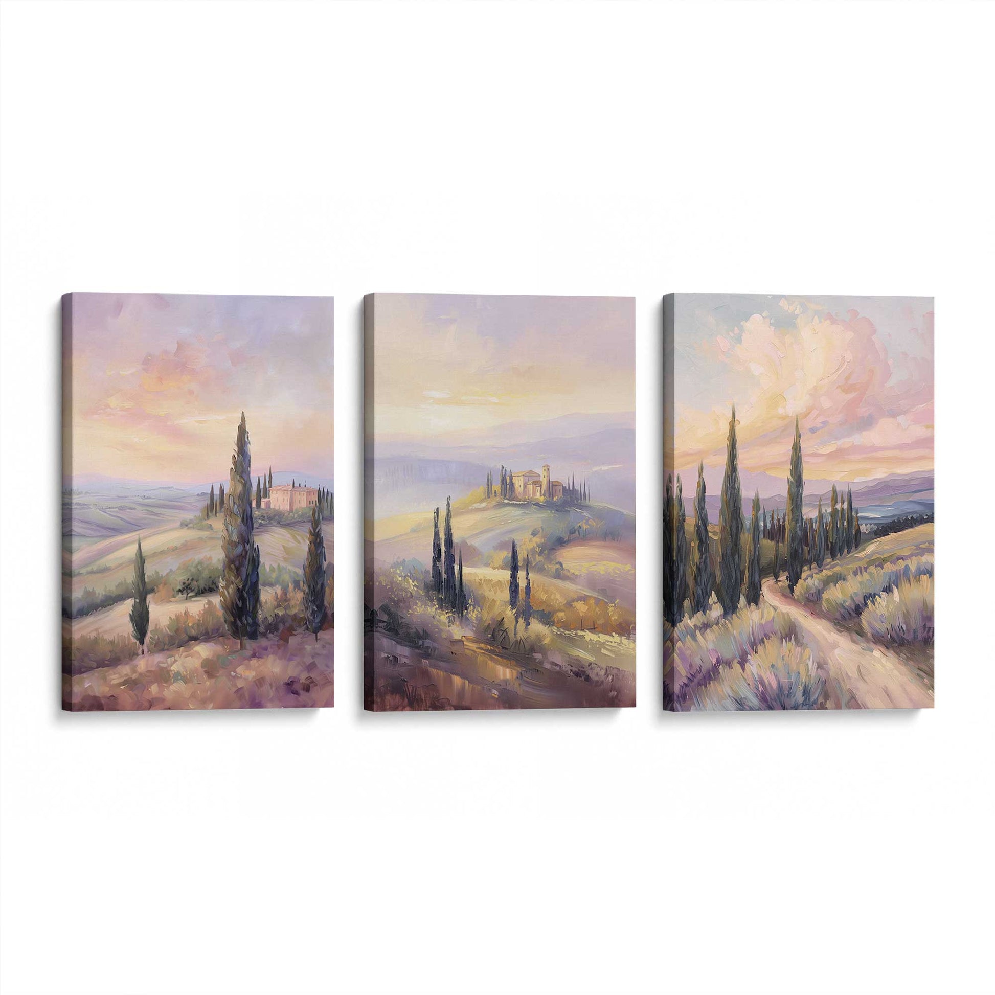 [Color:Stretched Canvas], Picture of art at an angle