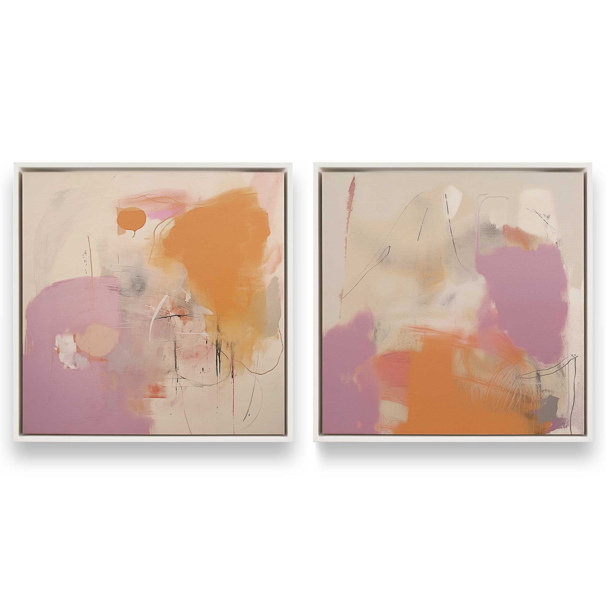[Color:Opaque White], Picture of art in a White frame