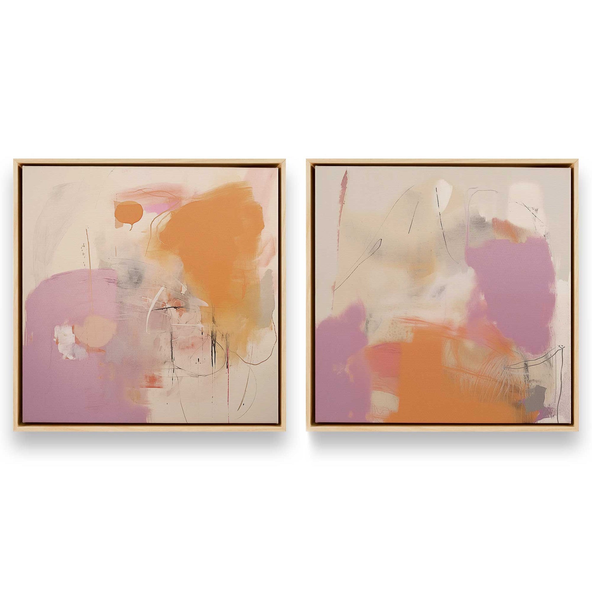[Color:American Maple], Picture of art in a American Maple frame