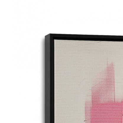 Pink and Black Energy Canvas Print, Set of 2