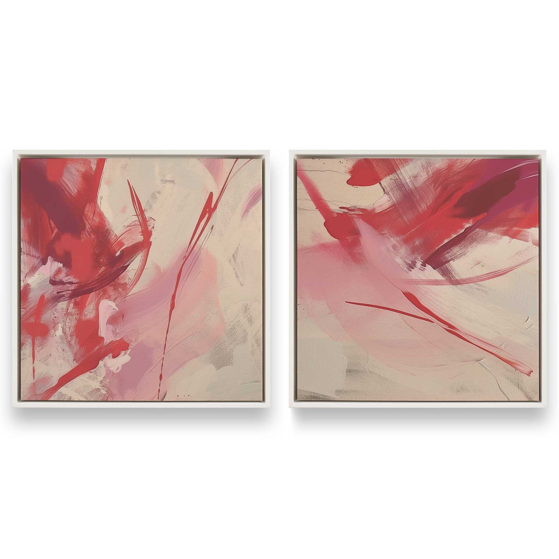 [Color:Opaque White], Picture of art in a White frame