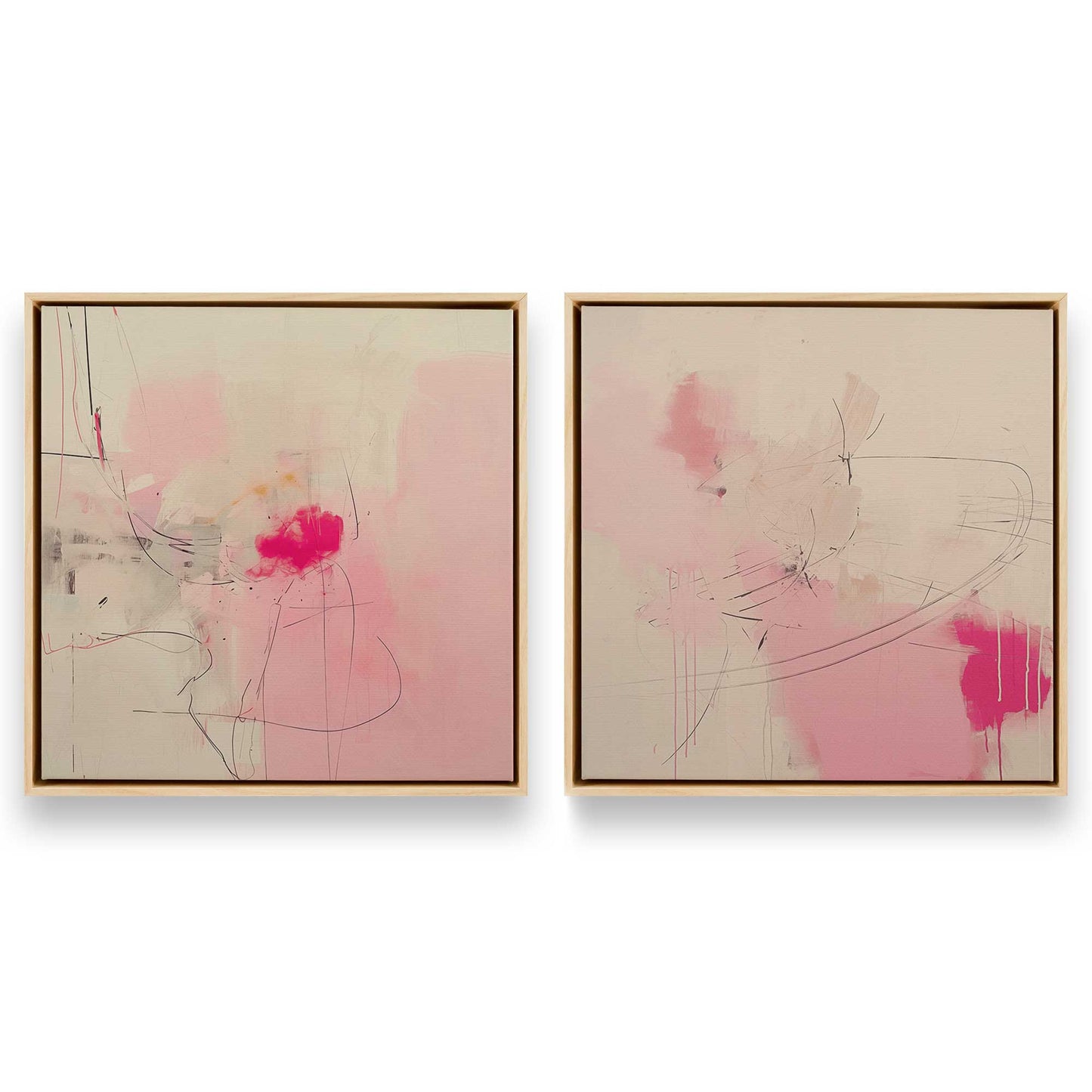 [Color:American Maple], Picture of art in a American Maple frame