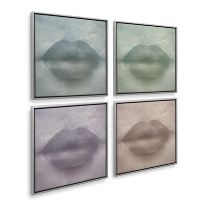 [Color:Polished Chrome], Picture of art in a Polished Chrome frame at an angle