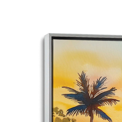[Color:Polished Chrome], Picture of art in a Polished Chrome frame at an angle