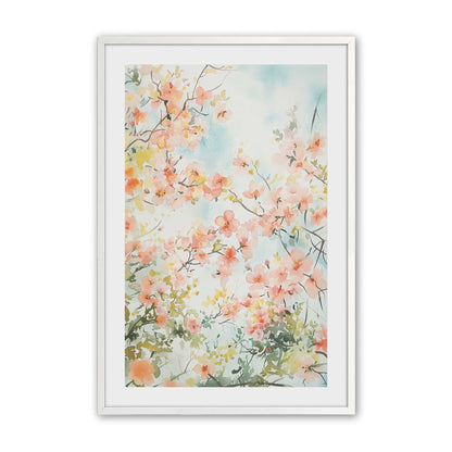 [Color:Opaque White], Picture of art in a Opaque White frame