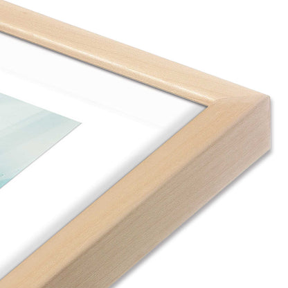 [Color:Raw Maple], Picture of art in a Raw Maple frame at an angle