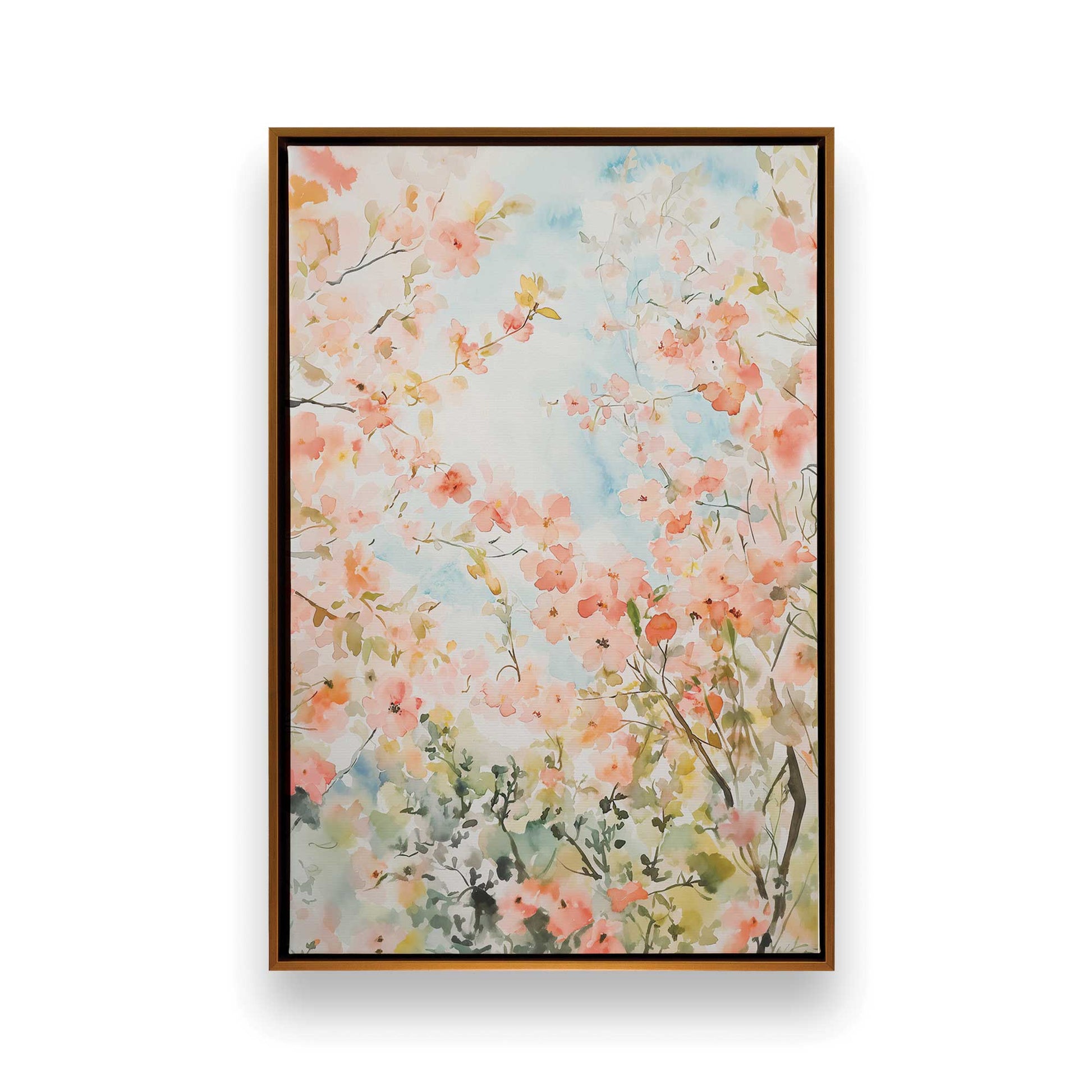 [Color:Polished Gold], Picture of art in a Polished Gold frame