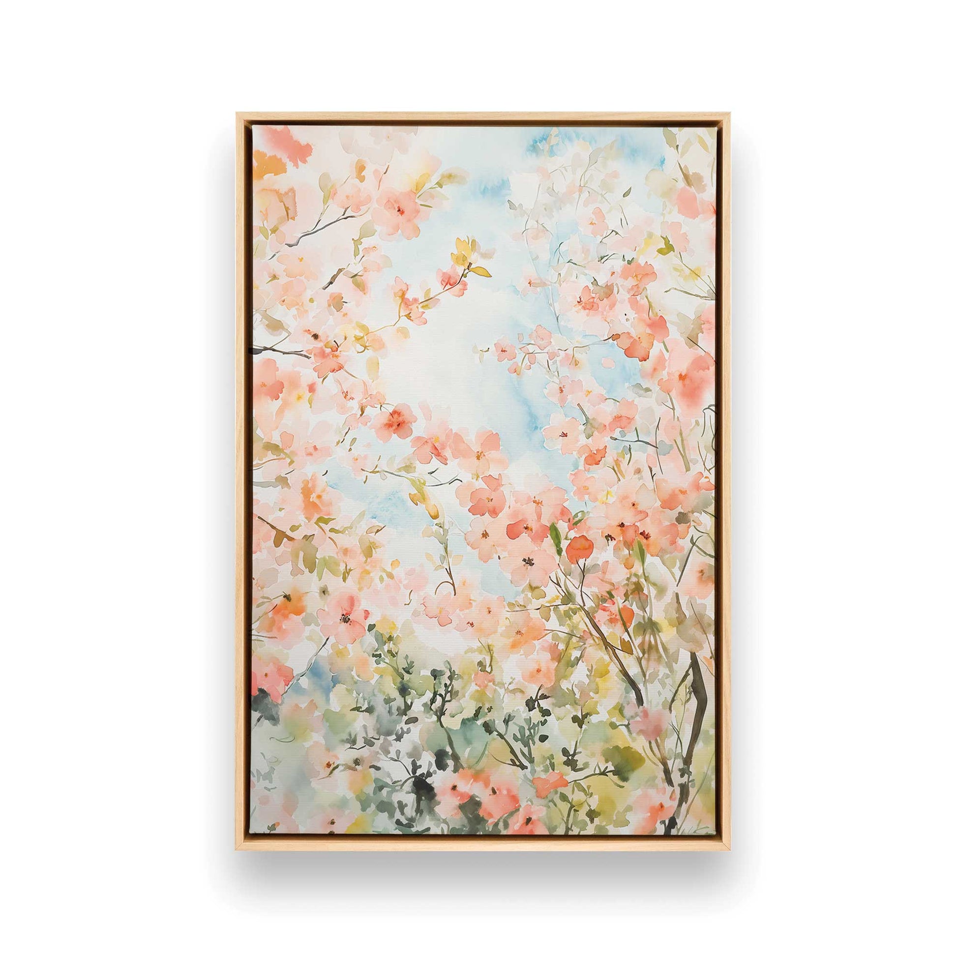 [Color:American Maple], Picture of art in a American Maple frame