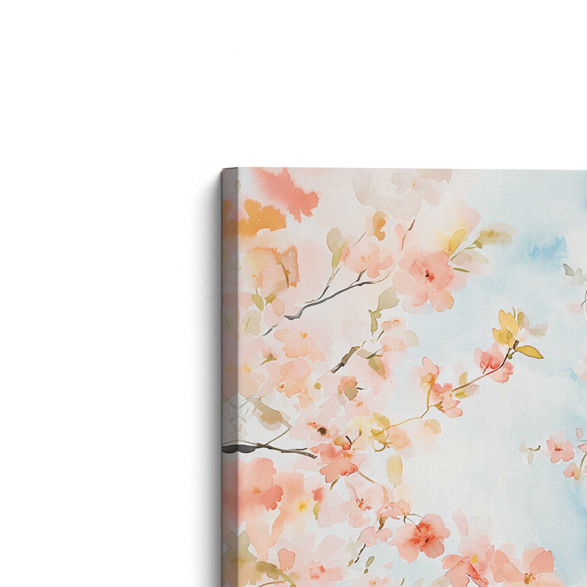 [Color:Stretched Canvas], Picture of the corner of the art