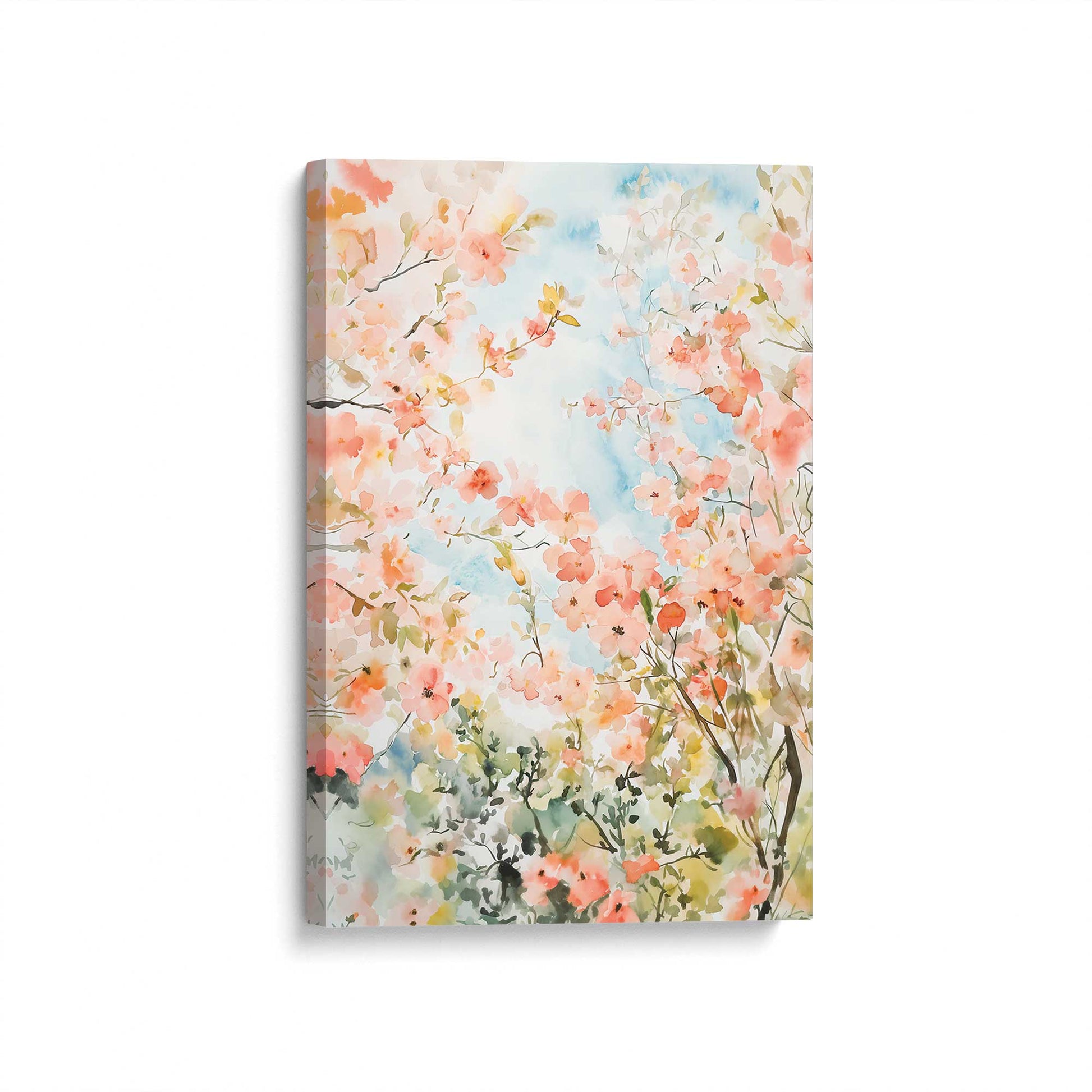 [Color:Stretched Canvas], Picture of art at an angle