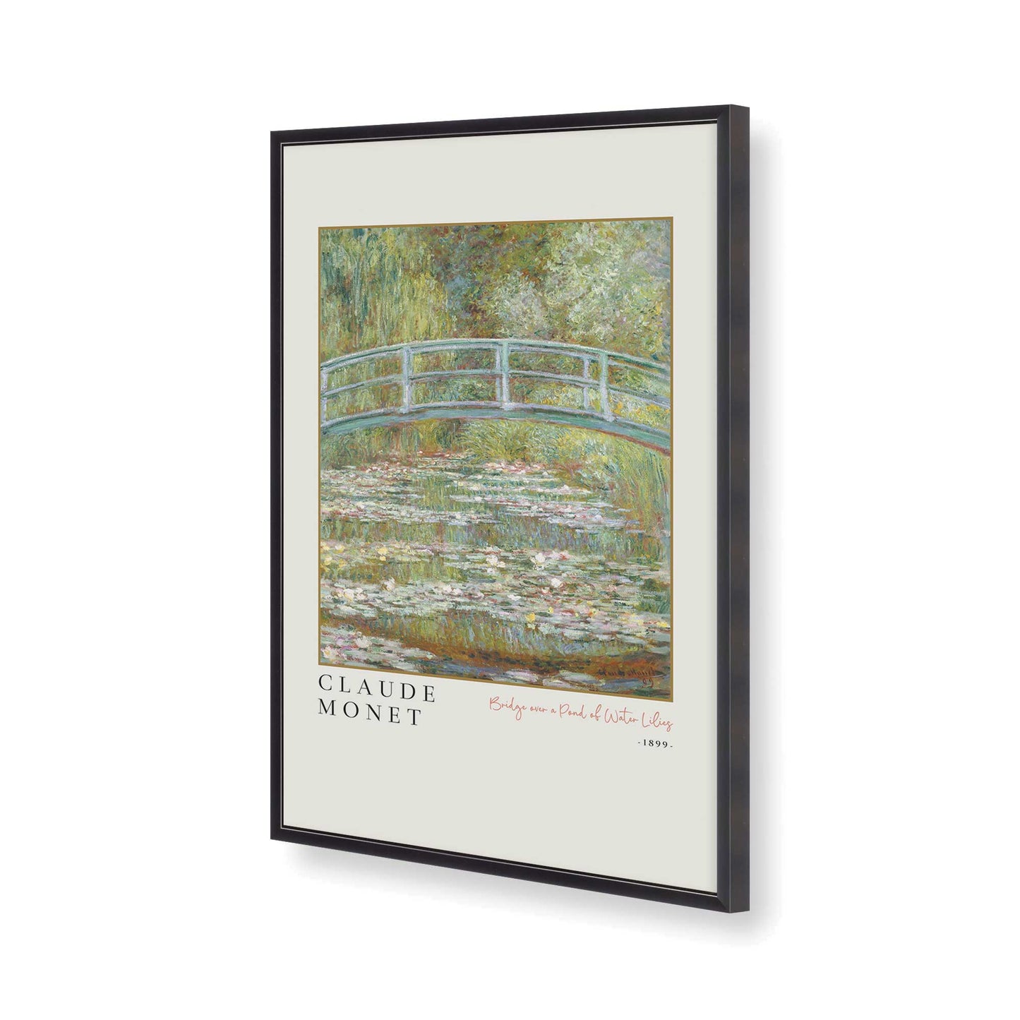 [Color:Weathered Zinc], Picture of art in a Weathered Zinc frame of the corner