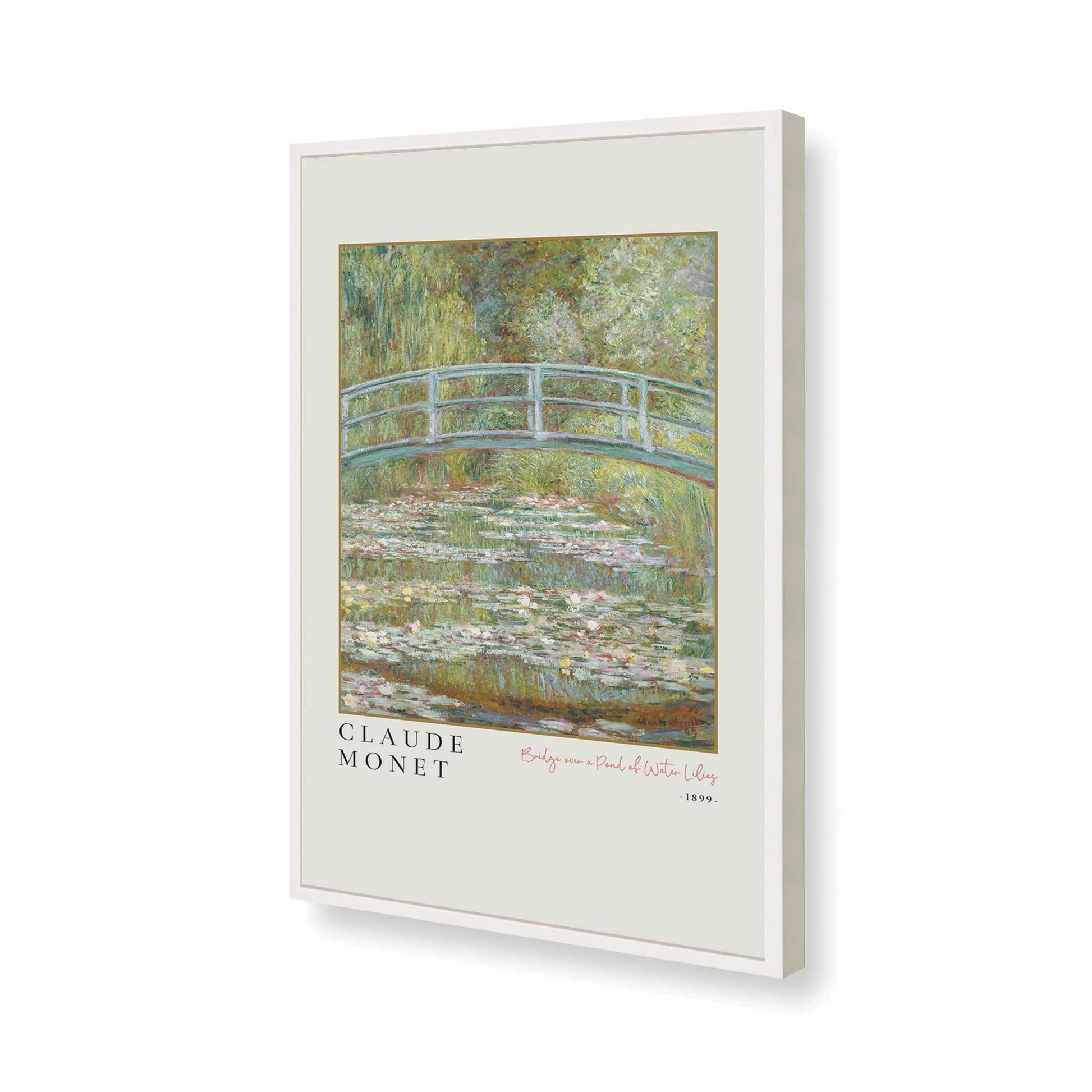 [Color:Opaque White], Picture of art in a Opaque White frame of the corner
