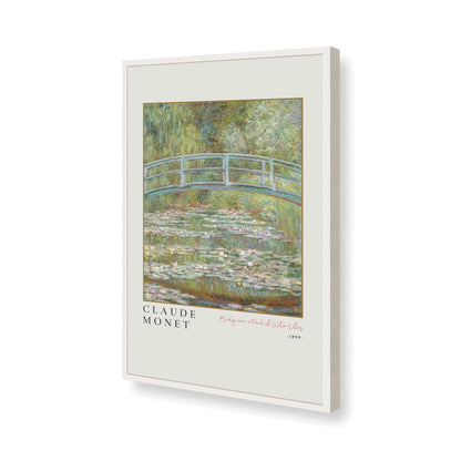 [Color:Opaque White], Picture of art in a Opaque White frame of the corner