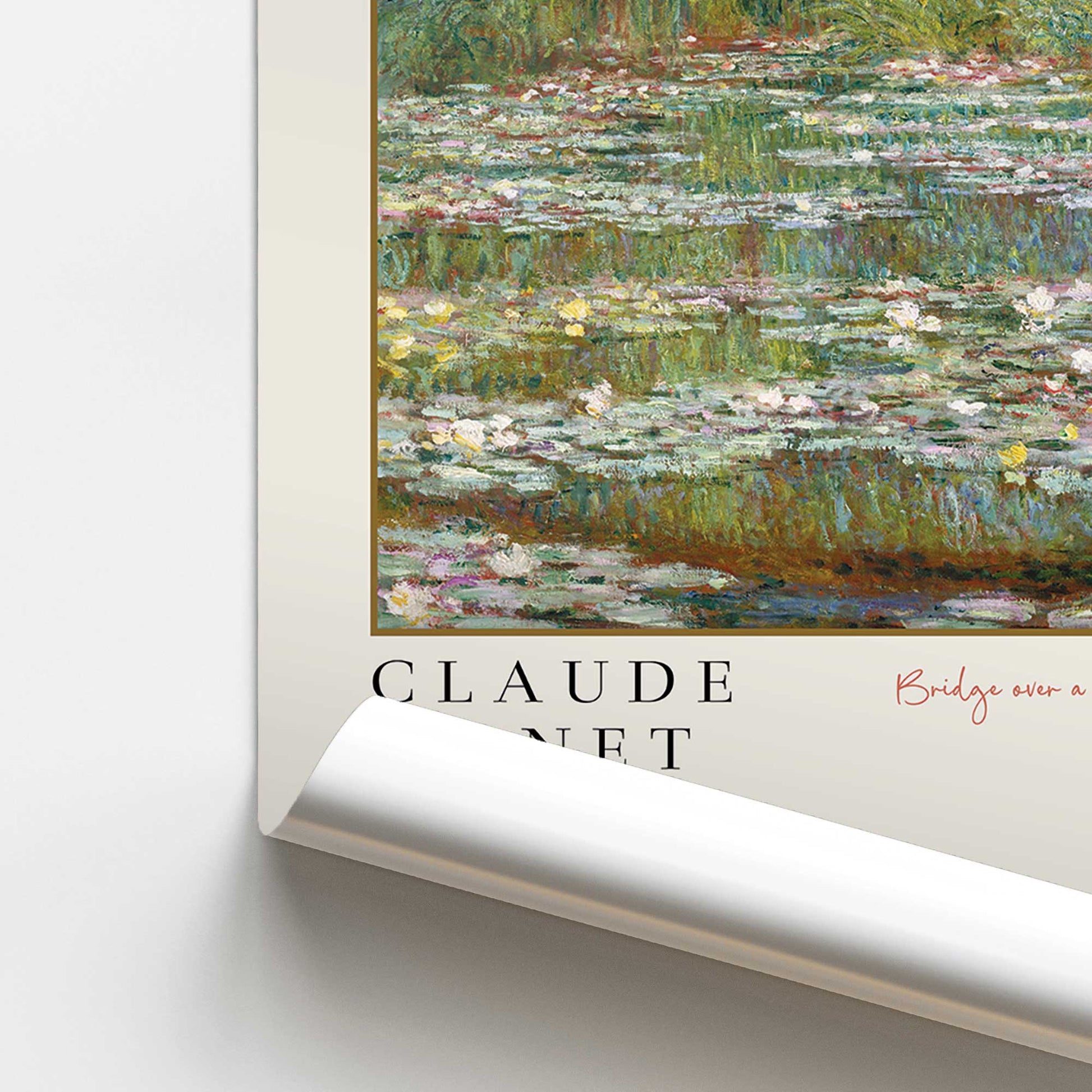 [color:Rolled Print], Picture of close up of art