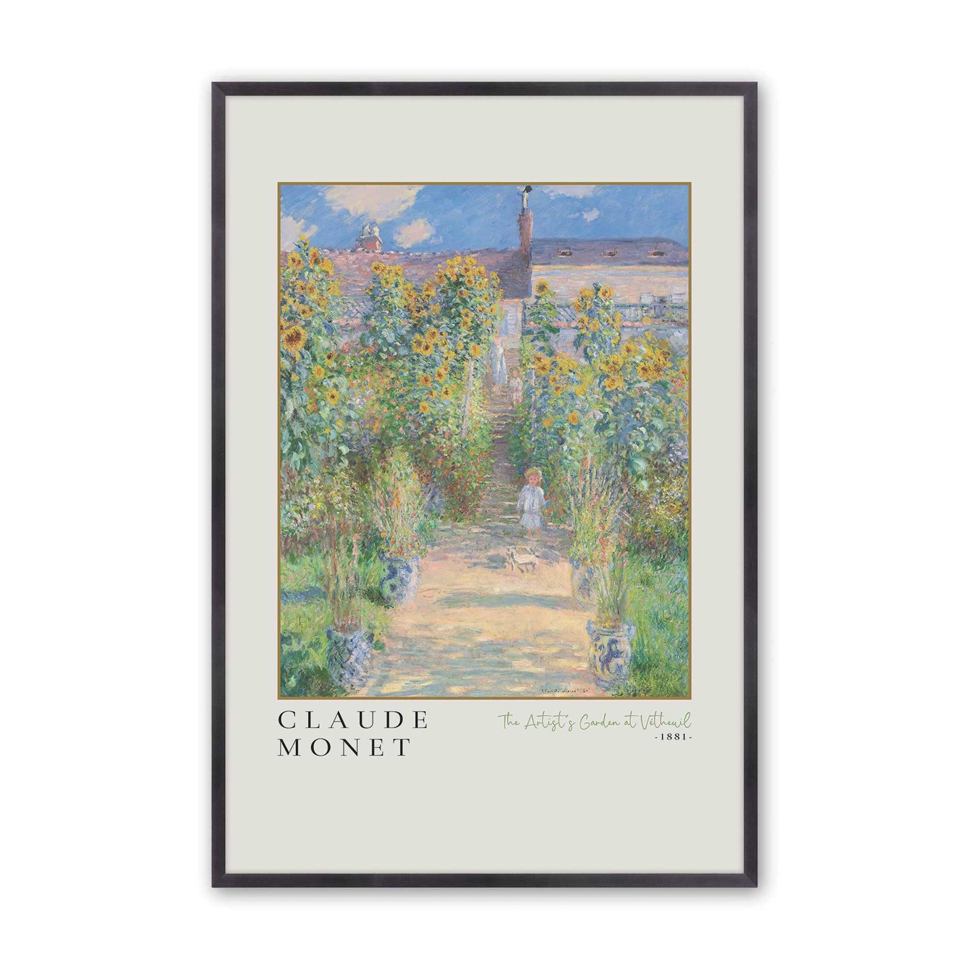 [Color:Weathered Zinc], Picture of art in a Weathered Zinc frame