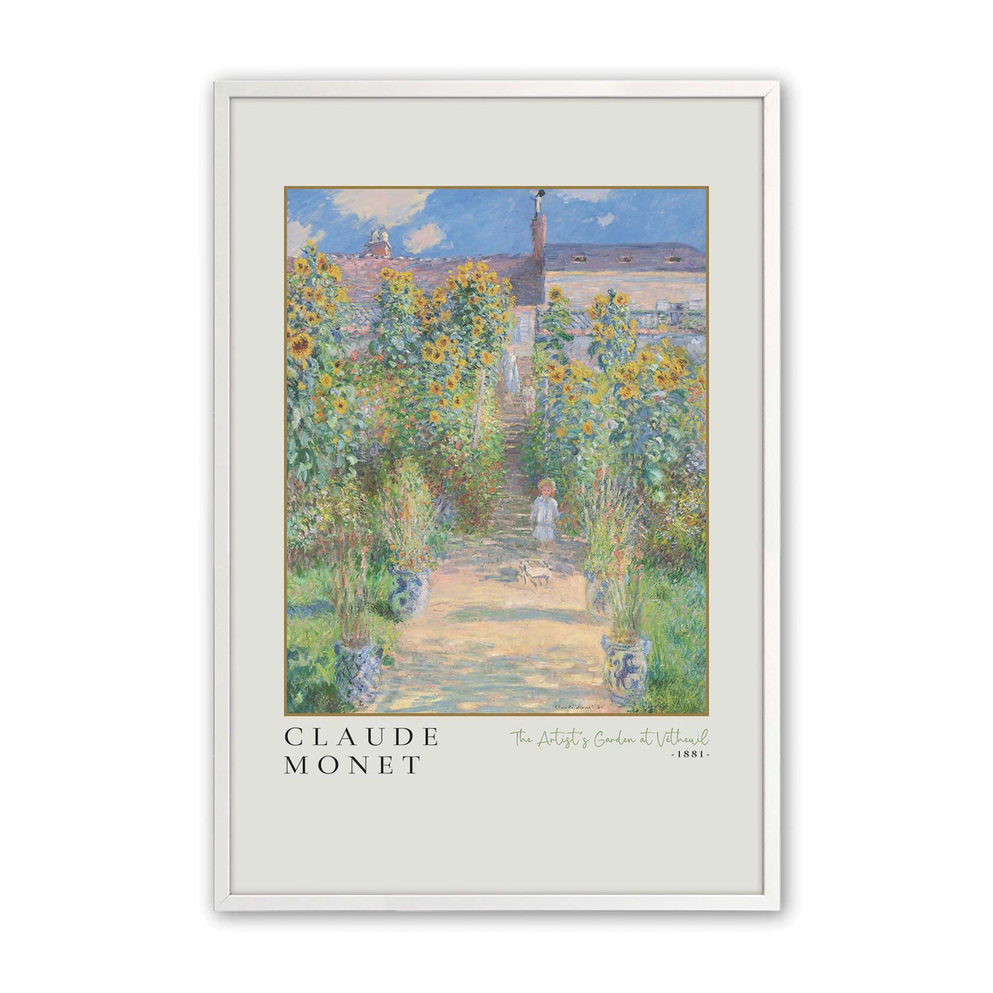 [Color:Opaque White], Picture of art in a Opaque White frame