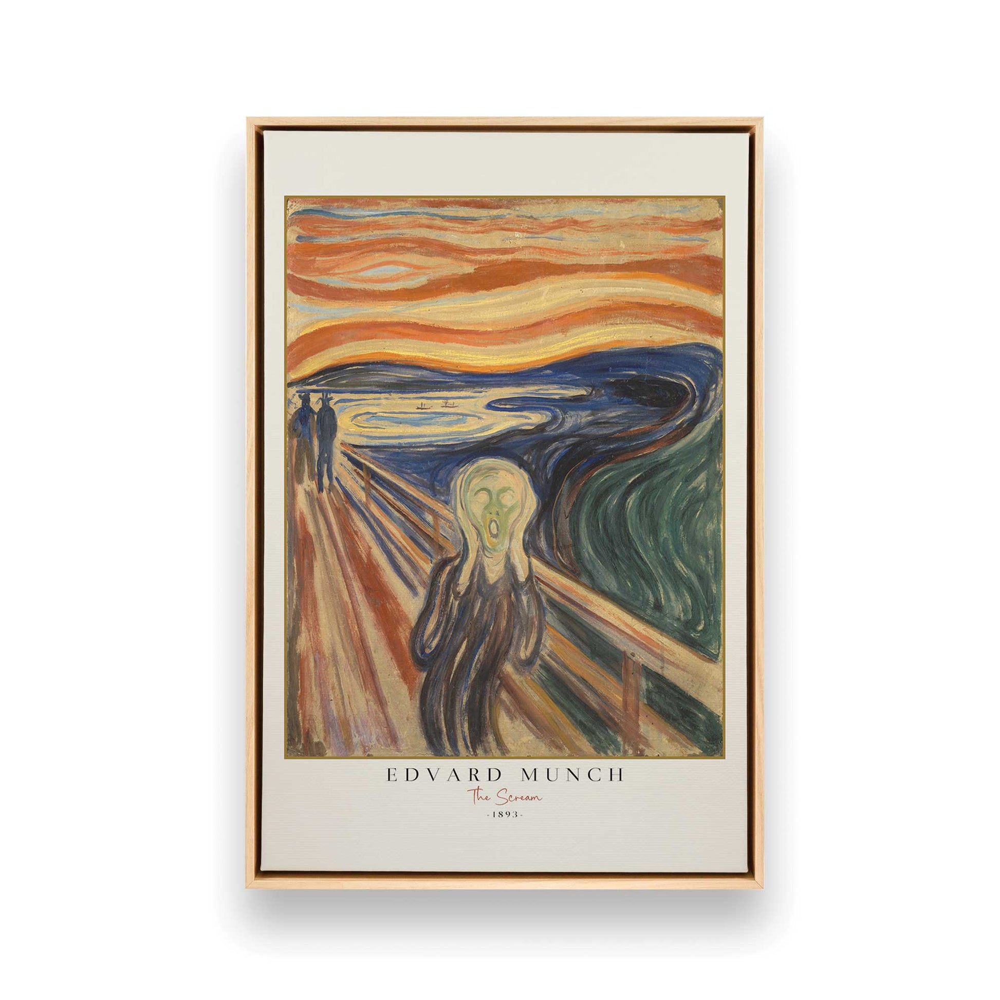 [Color:American Maple], Picture of art in a American Maple frame