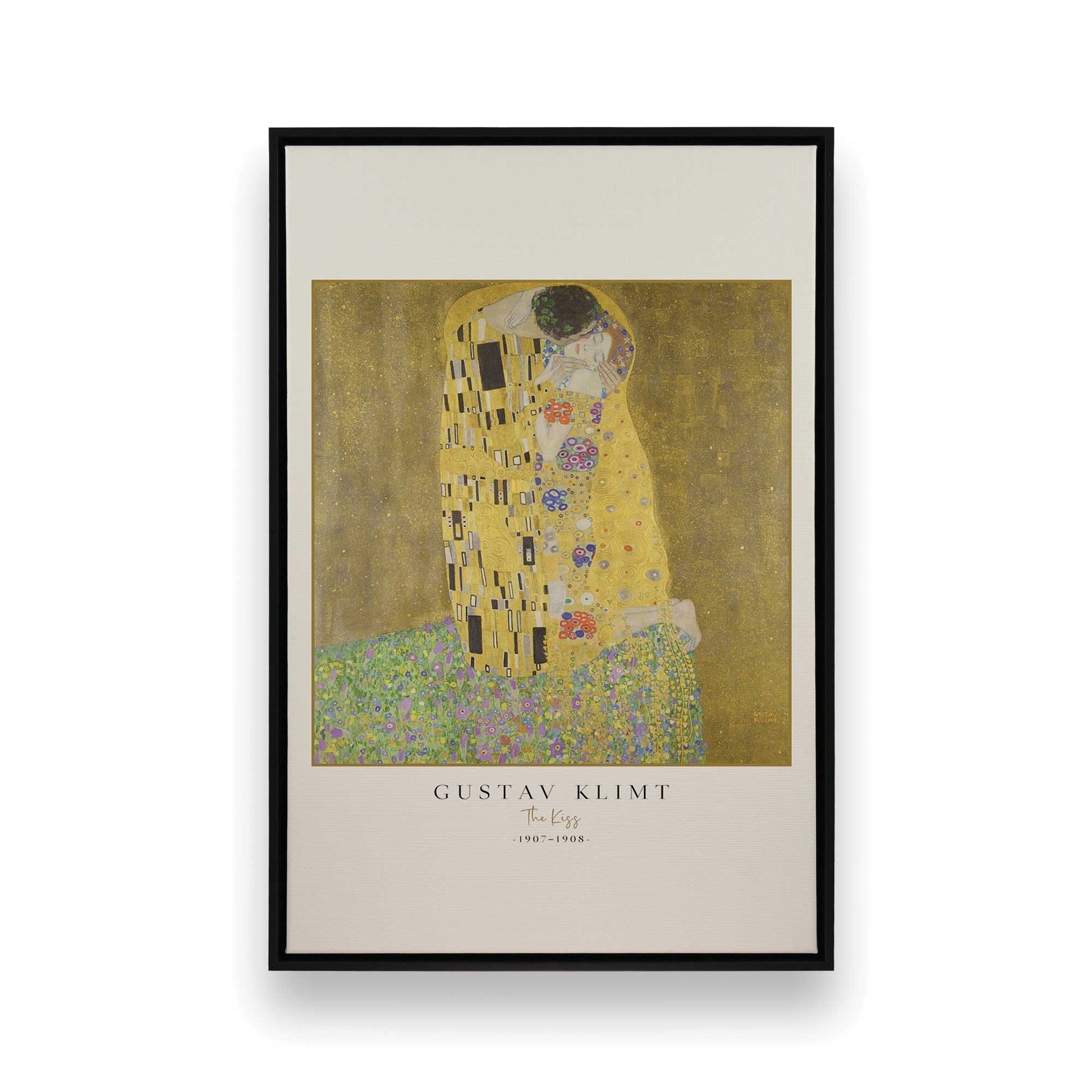 [Color:Satin Black], Picture of art in a Satin Black frame