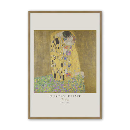 [Color:Brushed Gold], Picture of art in a Brushed Gold frame